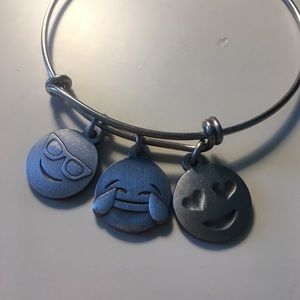 NEW Live. Laugh. Love. Emoji Charm Bracelet
